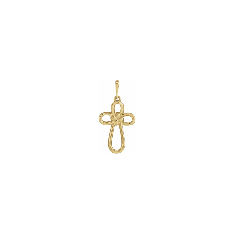 Knotted Cross Pendant