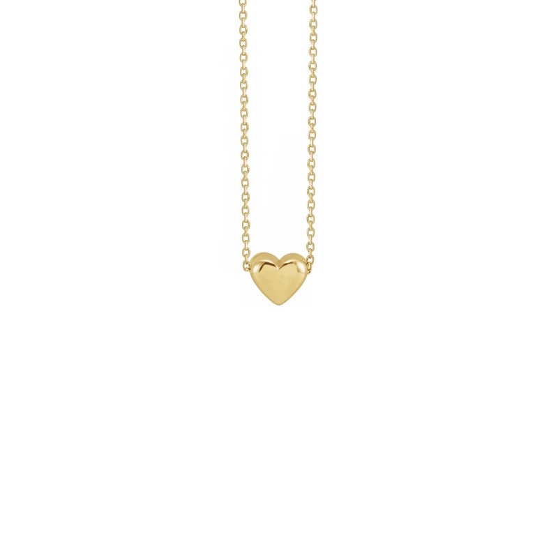 Puffy Heart Necklace