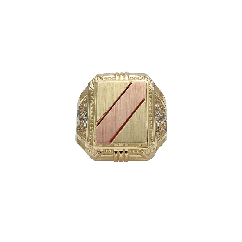 Regal Filigree Men's Ring (14K)
