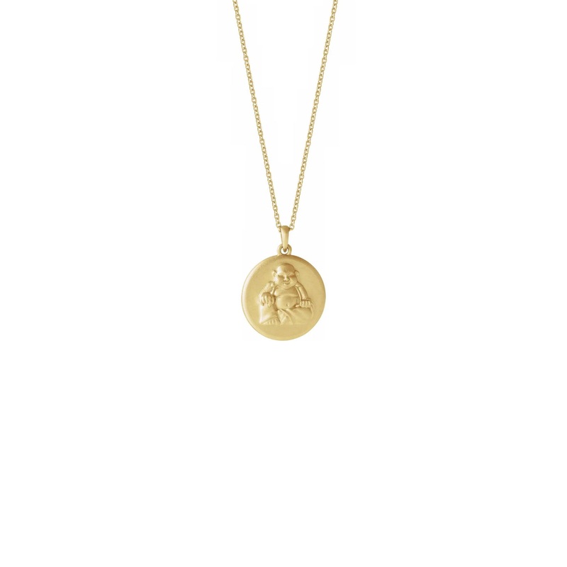 Buddha Medallion Necklace