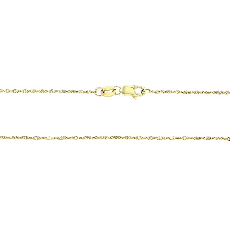 Singapore Anklet Bracelet (14K).
