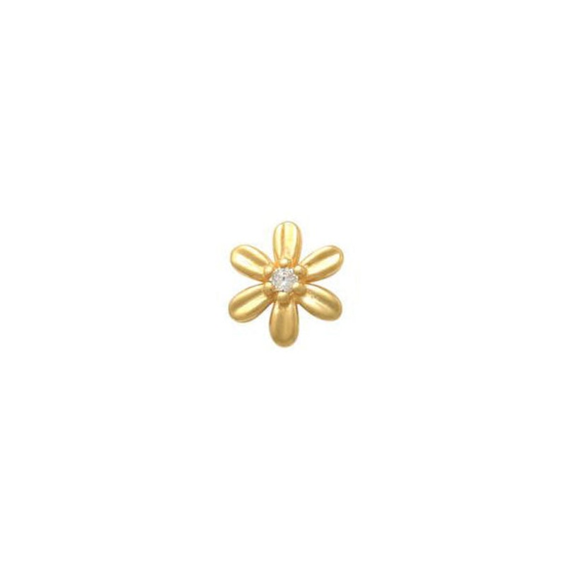 Flower Nose Piercing (14K)