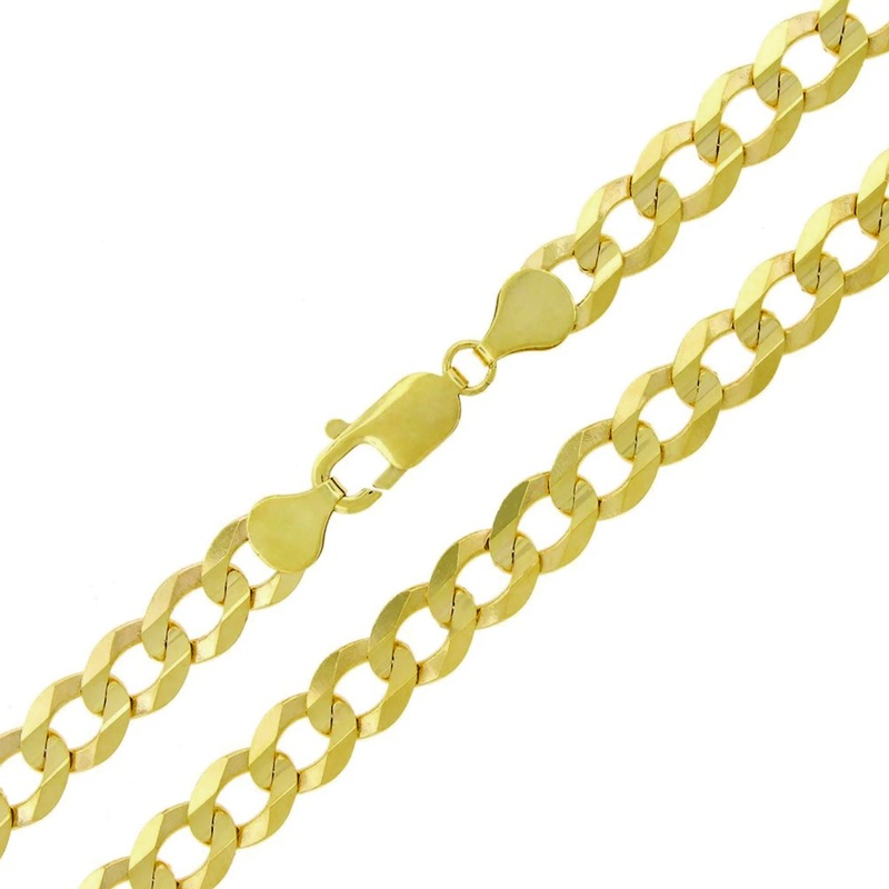 Solid Italian Cuban Chain (10K)