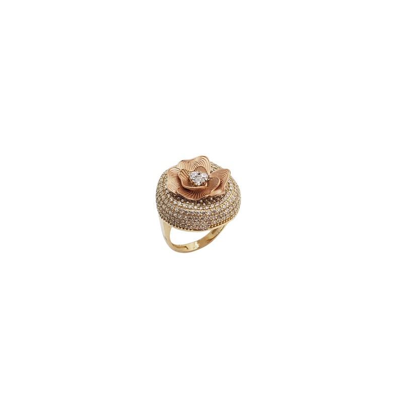 Aquatic Flower Ring (14K)