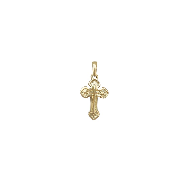 Christogram Cross Pendant (14K)