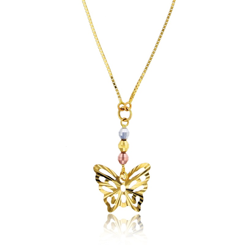 Fancy Butterfly Necklace
