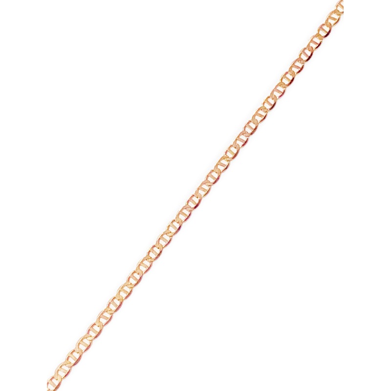Flat-Link Rose Mariner Chain (14K)