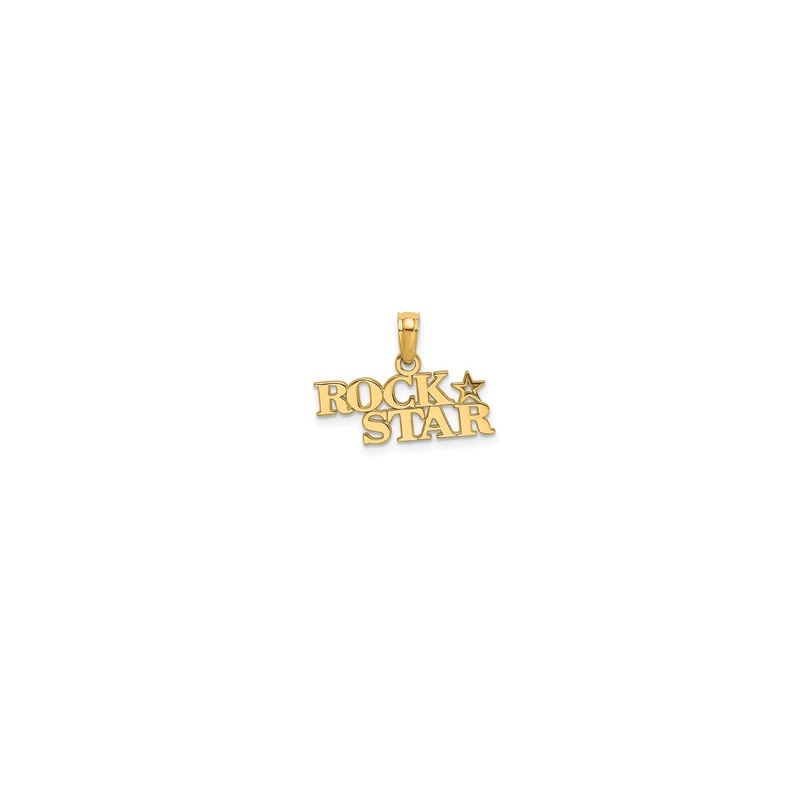 "Rock Star " Pendant (14K)
