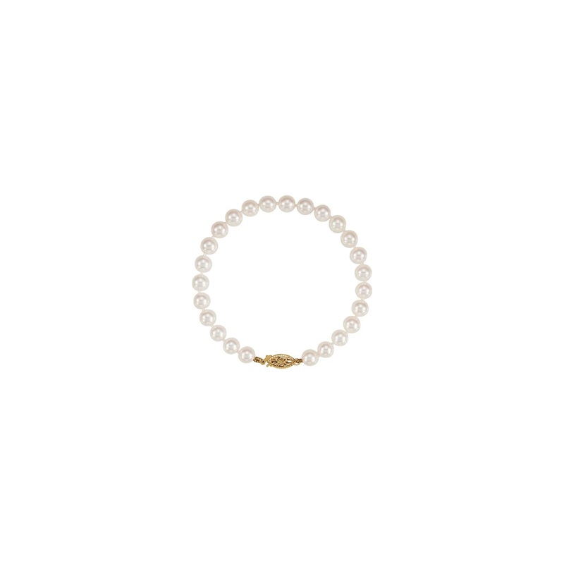 Akoya Pearls Bracelet (14K).
