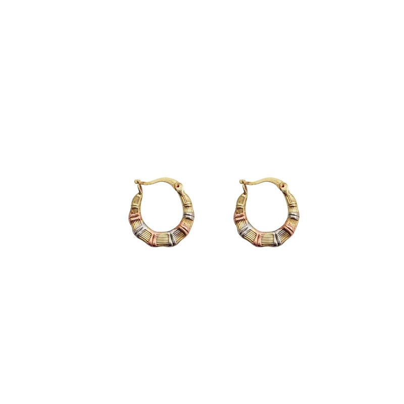 Bamboo Earrings (14K)