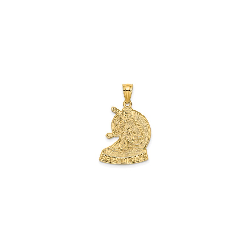 "San Diego" Surfer Charm (14K)