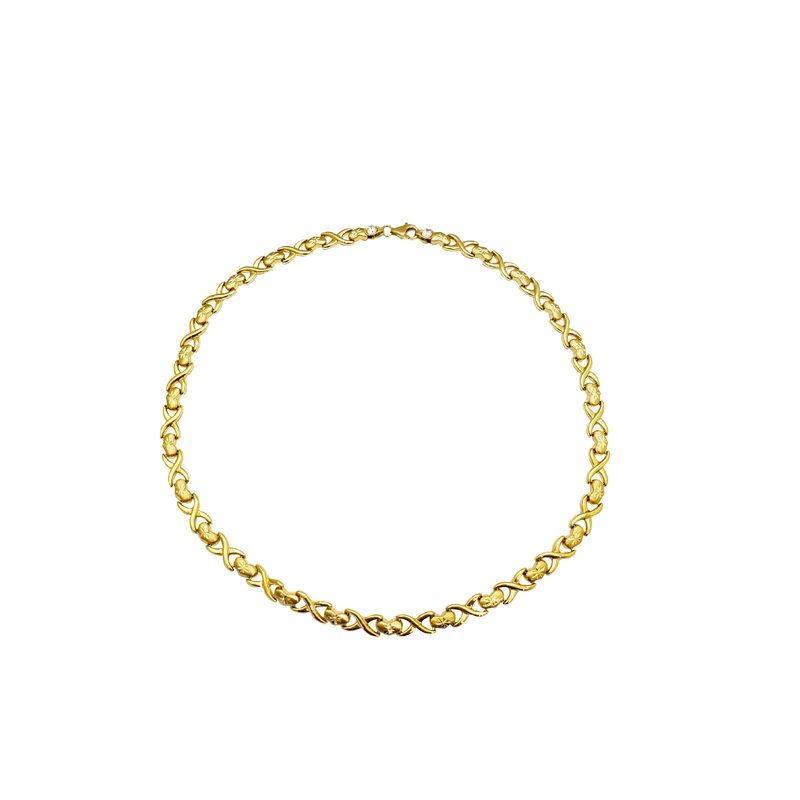 XO Heart Fancy Necklace (14K)