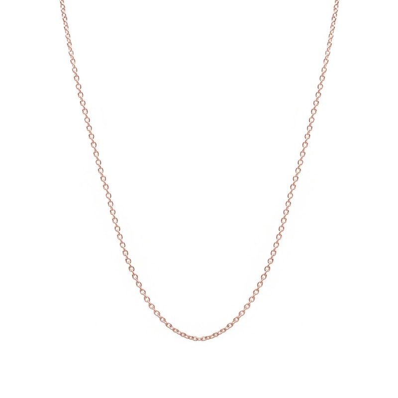 Thin Cable Chain (14K)