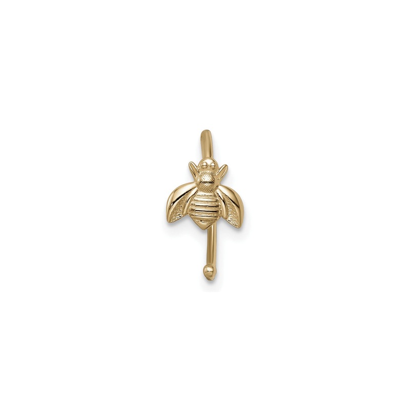 Bumble Bee Nose Ring (14K)