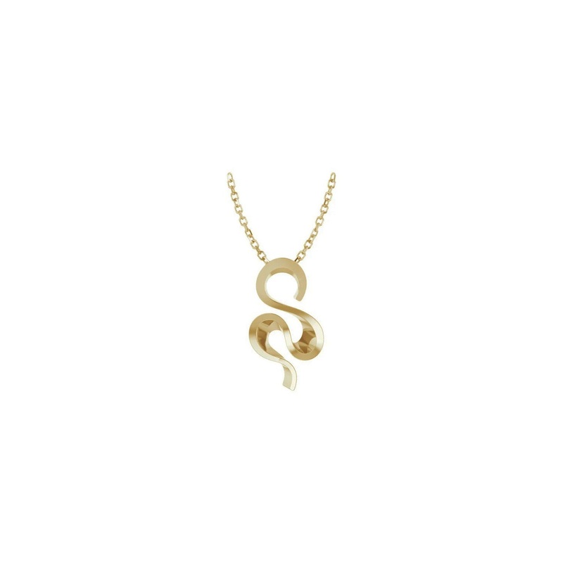 Wavy Freeform Necklace