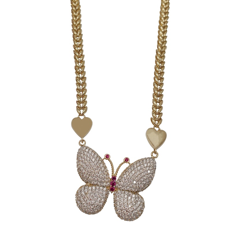 Butterfly Fancy Chain (14K)