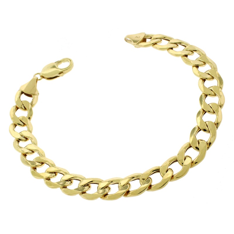 [Lightweight] Open Italian Cuban Bracelet (10K)