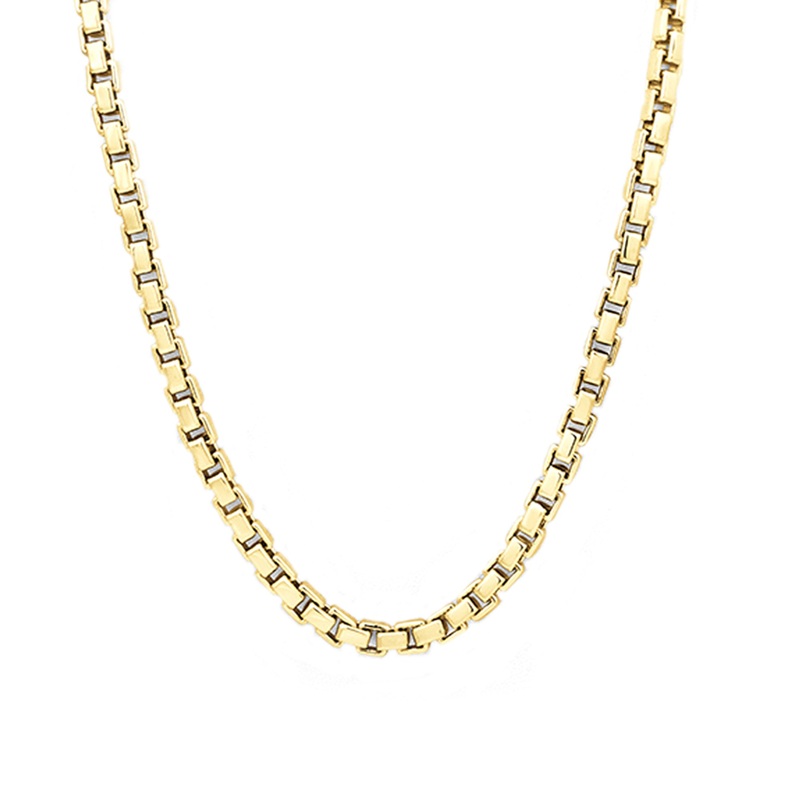 Solid Box Chain (18K)