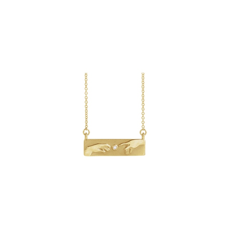 Diamond Creation of Adam Necklace