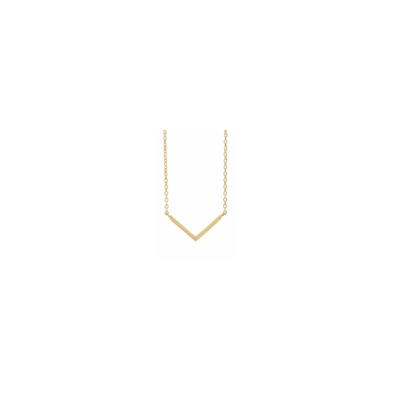 Slim Wide V Necklace