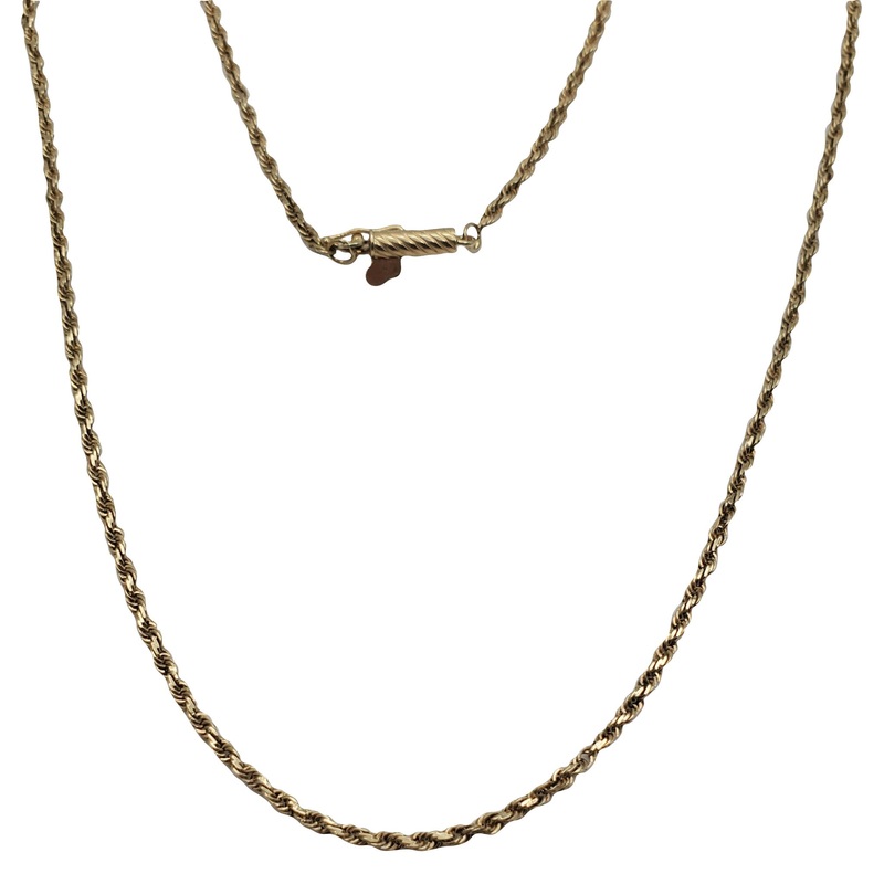 Solid Rope Chain (14K)