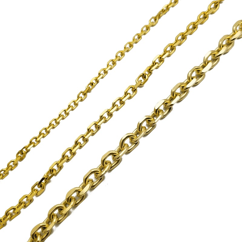 Cable Link Bracelet (14K).