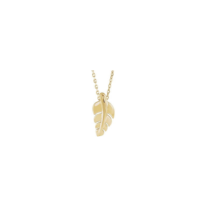 Cartoon Leaf Necklace