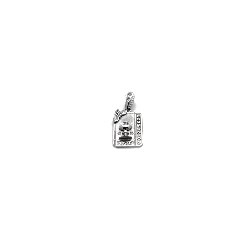 1ST Communion CZ Pendant (14K)