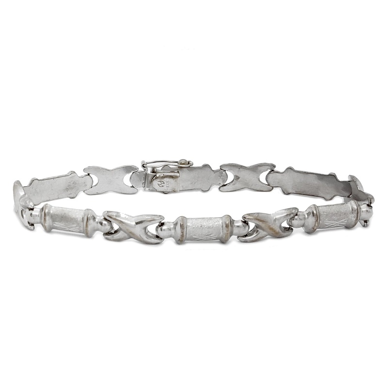 X-Pattern Bracelet (14K)