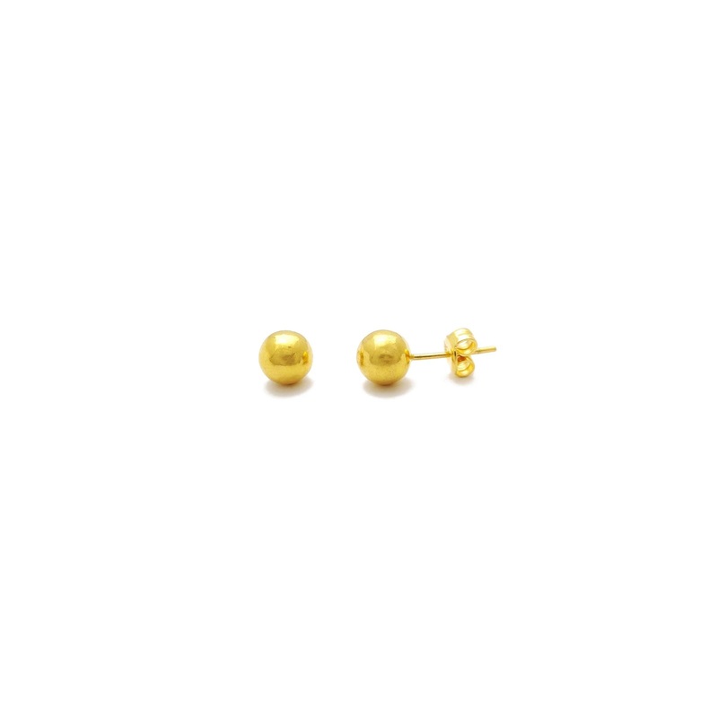 Ball Stud Earring (24K)