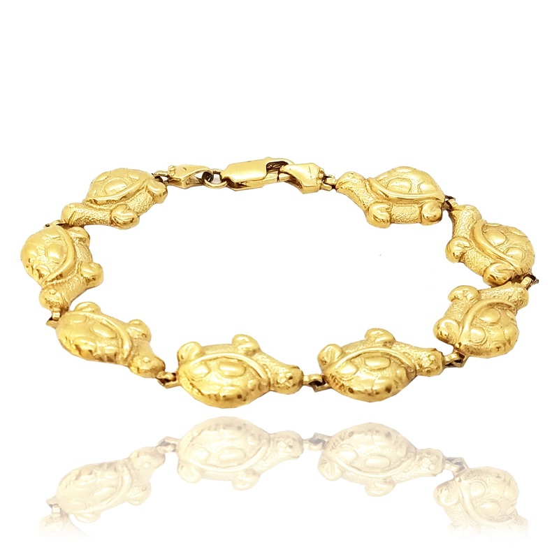 [SOLD OUT] Turtle Bracelet (14K)