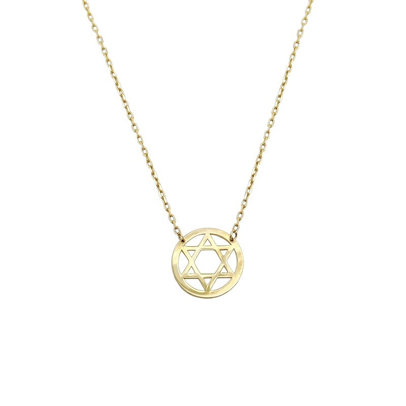 Star of David Necklace (14K)