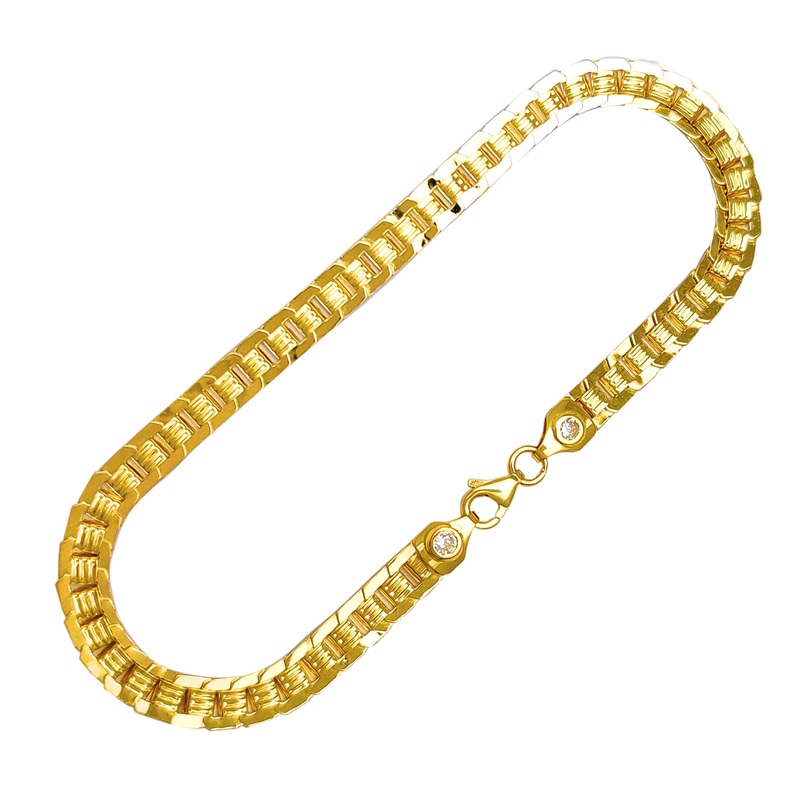 Diamond Cuts Fancy Bracelet (14K).
