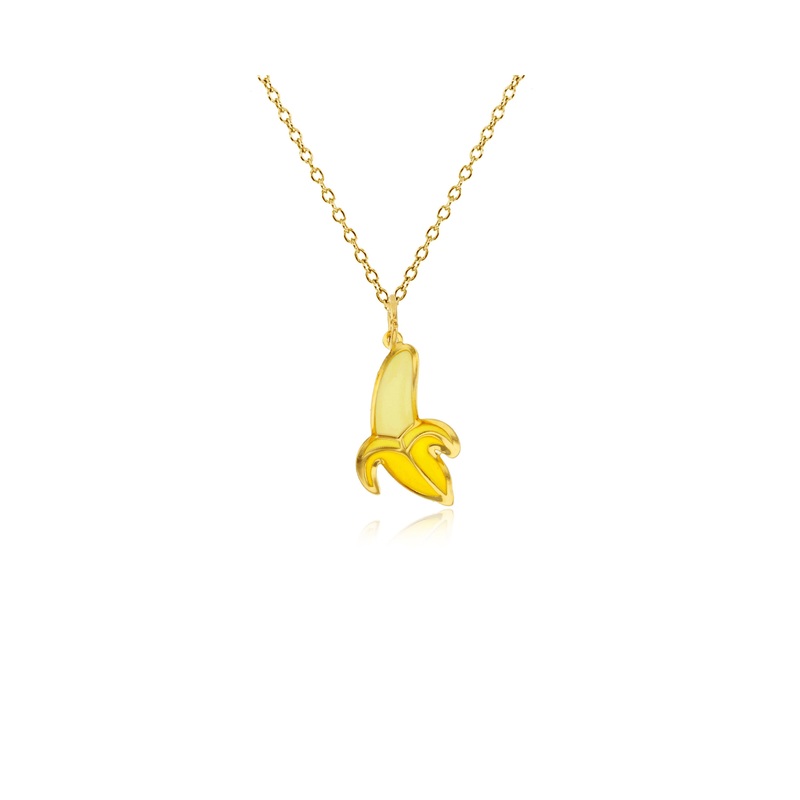 Yellow Gold Banana Fancy Necklace (14K)