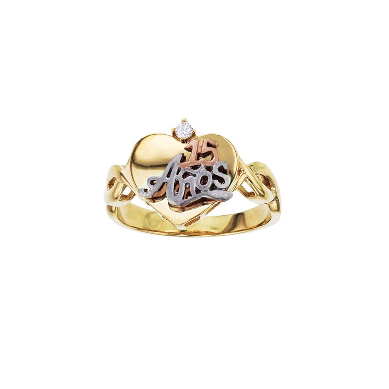 15 Aos Love Ring (14K)