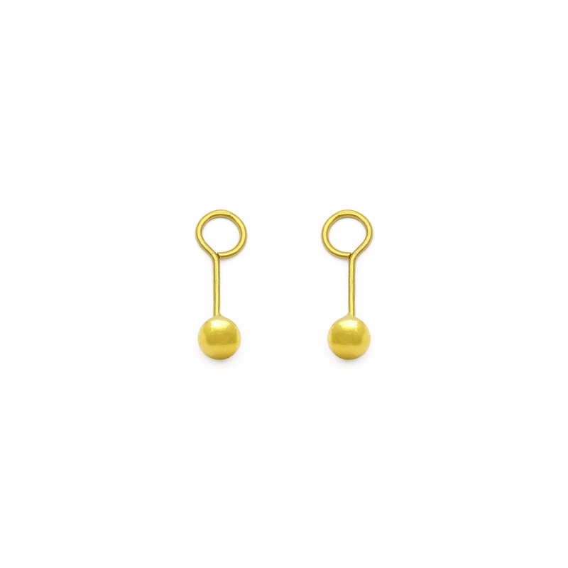 Ball Twistable Earring (24K)
