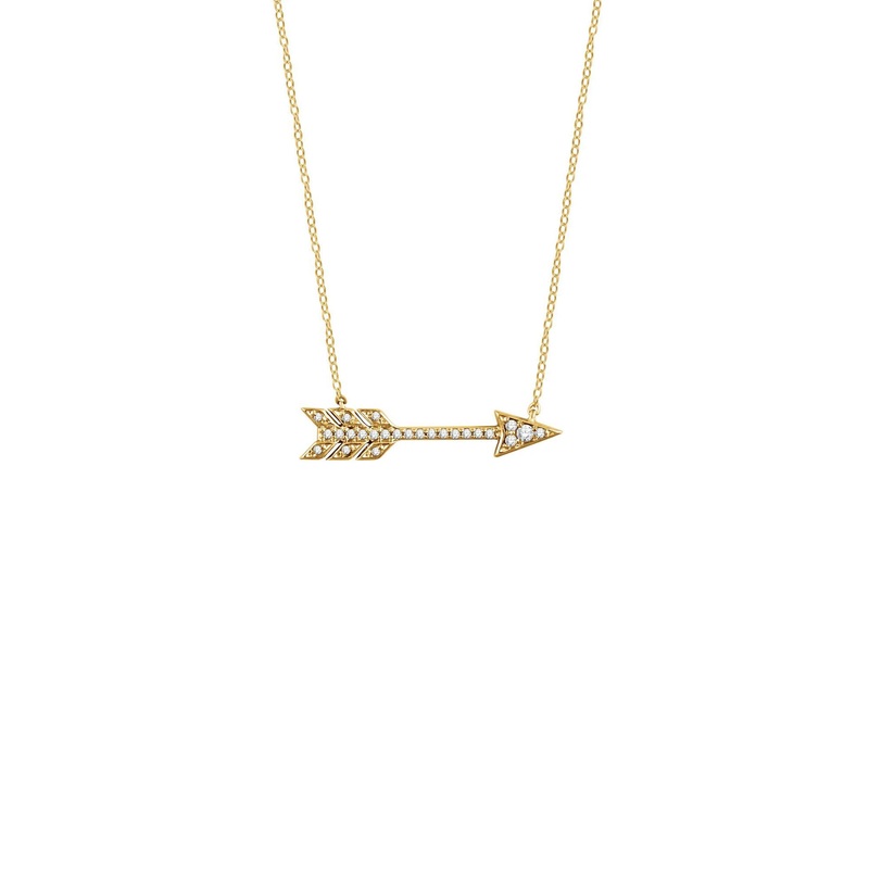 Diamond Arrow Necklace