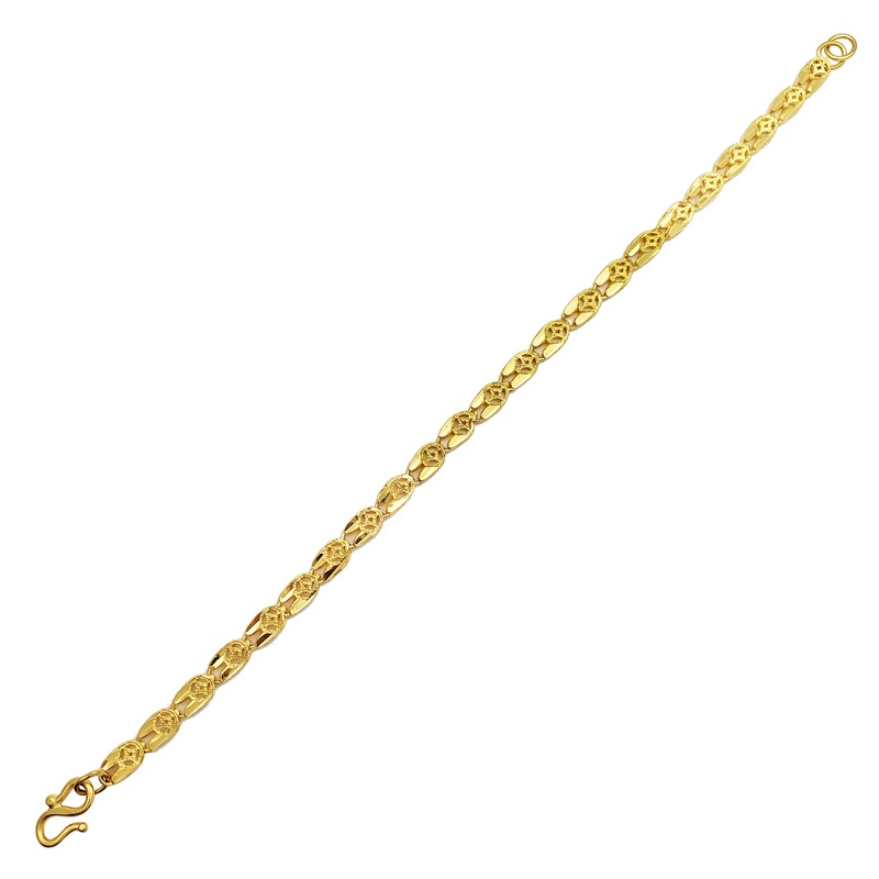 Diamond Cuts Fancy Bracelet (24K)