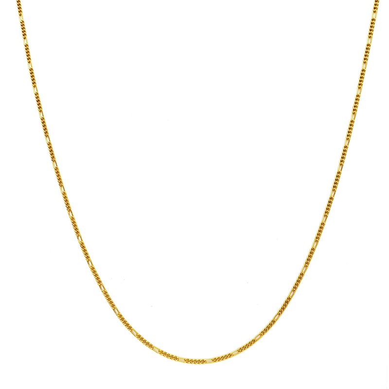 Figaro Link Chain (24K)