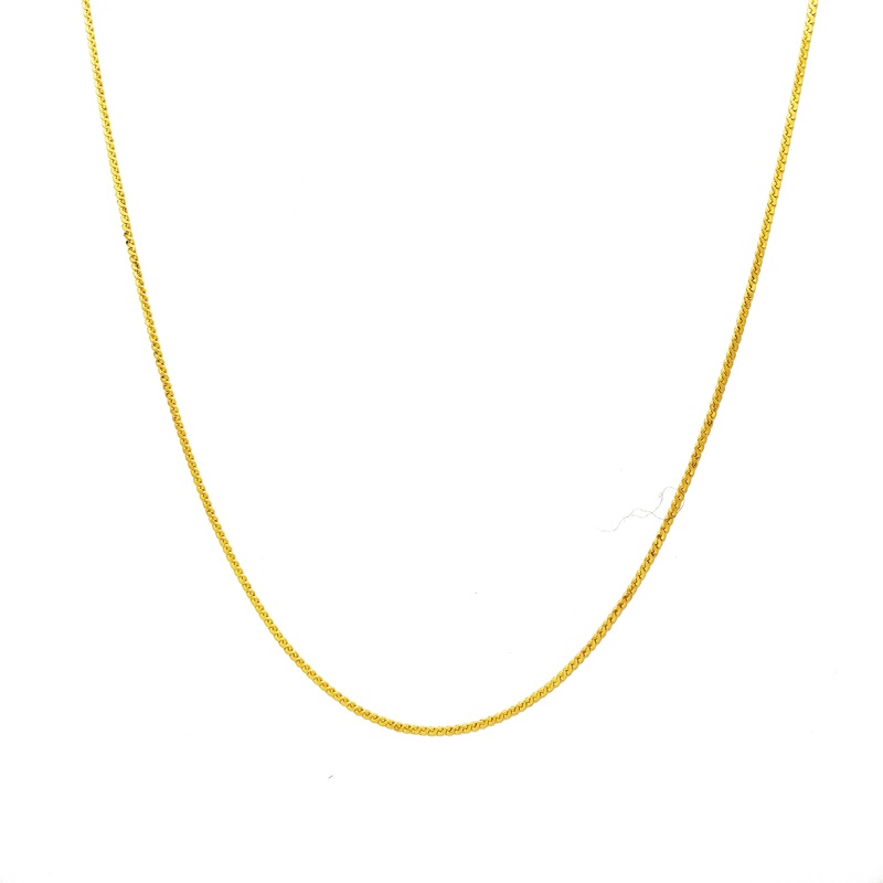 Flat Rope Chain (24K)