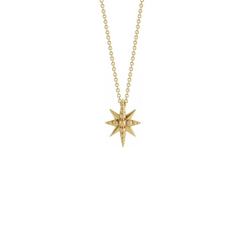 Beaded Starburst Necklace